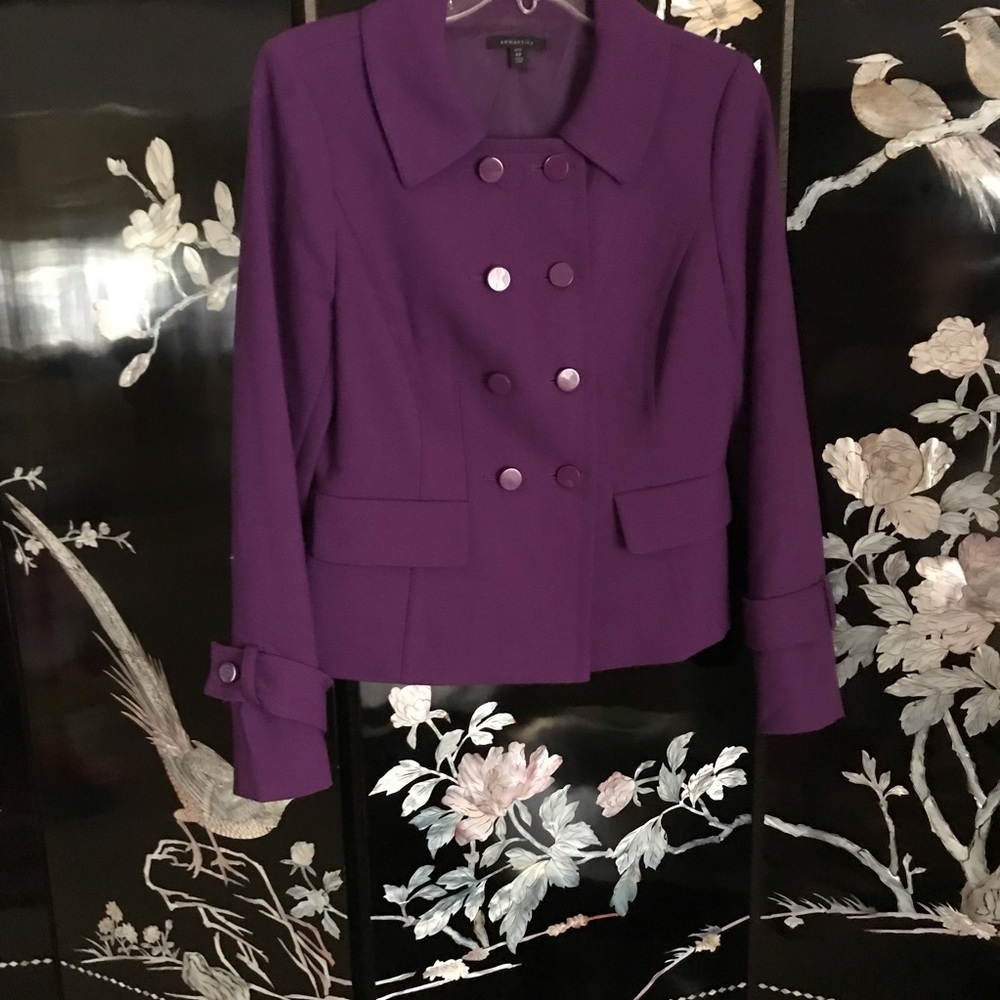 Dark Purple Jacket. Final Clearance - image 3